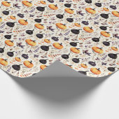 Herfst Pumpkin Cadeaupapier (Hoek)