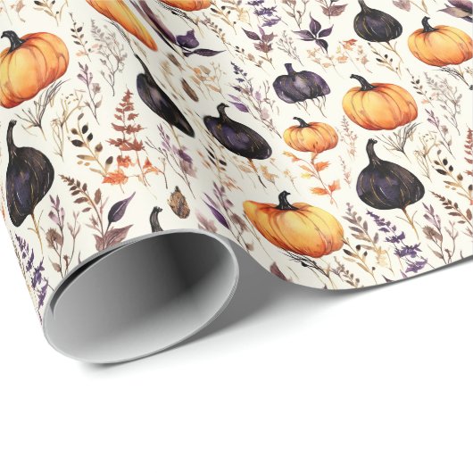 Herfst Pumpkin Cadeaupapier (Rol Hoek)