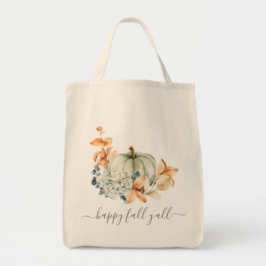 Herfst Pumpkin Canvas tas voor winkelen (Voorkant)