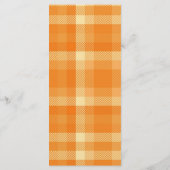 Herfst Pumpkin Coffee Brewing Flat Menu (Achterkant)