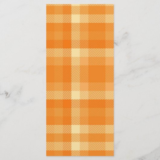 Herfst Pumpkin Coffee Brewing Flat Menu (Achterkant)