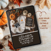 Herfst Pumpkin Digitale zwangerschapsaankondiging