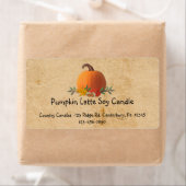 Herfst Pumpkin - Eigen productlabel Etiket (Insitu)