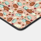 Herfst Pumpkin Floral Bureaumat (Hoek)