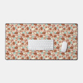 Herfst Pumpkin Floral Bureaumat (Keyboard & Muis)