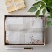 Herfst Pumpkin Floral herfst Boom laat ontkoppelin Tissuepapier (Geschenk)