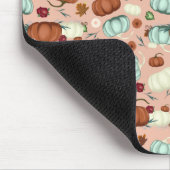Herfst Pumpkin Floral Muismat (Hoek)