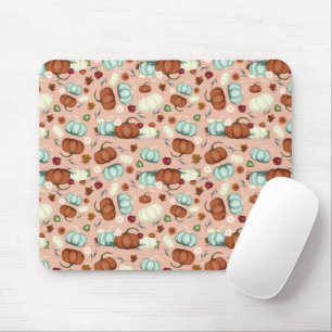 Herfst Pumpkin Floral Muismat