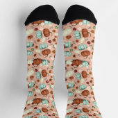 Herfst Pumpkin Floral Sokken (Top)