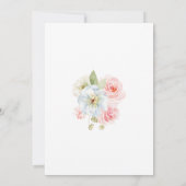 Herfst Pumpkin Gender onthulling Baby shower uitno Kaart (Achterkant)