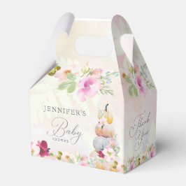 Herfst Pumpkin Girl Baby shower Favor Box Bedankdoosjes