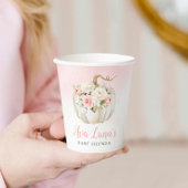 Herfst Pumpkin Girl Baby shower op persoonlijke ti Papieren Bekers