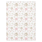 Herfst Pumpkin Girl Baby shower Tafelkleed (Voorkant)