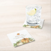 Herfst Pumpkin Halloween Kartonnen Onderzetters (Insitu)