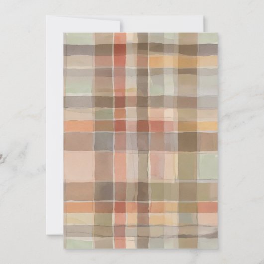 Herfst Pumpkin Housewarming Party - Uitnodiging (Achterkant)