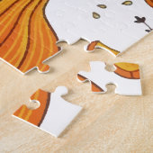 Herfst Pumpkin in het Oostenrijkse najaar Legpuzzel (Zijkant)