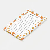 Herfst Pumpkin in het Oostenrijkse najaar Post-it® Notes (Schuin)