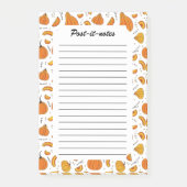 Herfst Pumpkin in het Oostenrijkse najaar Post-it® Notes (Voorkant)