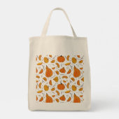 Herfst Pumpkin in het Oostenrijkse najaar Tote Bag (Achterkant)