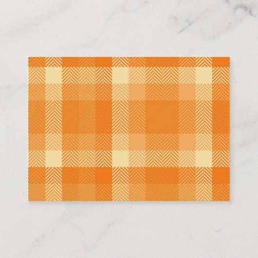 Herfst Pumpkin is het brouwen van Coffee Leave Boe Informatiekaartje (Achterkant)