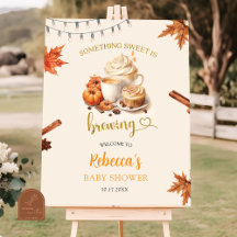 Herfst Pumpkin is het brouwen van Koffieblaadjes W