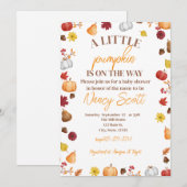 Herfst Pumpkin is onderweg Kaart (Voorkant / Achterkant)