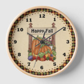 Herfst Pumpkin-klok (Voorkant)