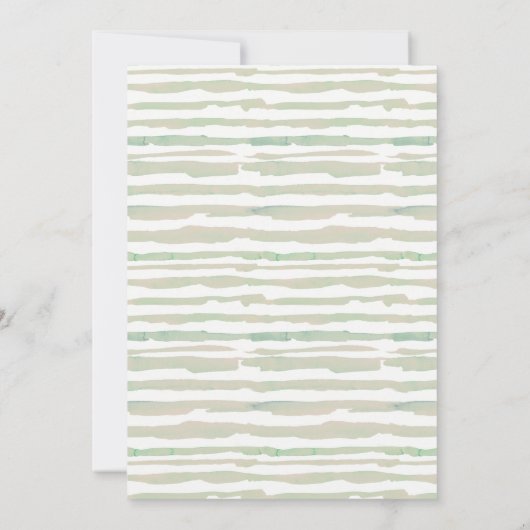 Herfst Pumpkin Leafy Floral Save the Date Invite Bedankkaart (Achterkant)