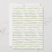 Herfst Pumpkin Leafy Floral Vrijgezellenfeest Invi Bedankkaart (Achterkant)