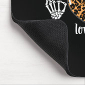 Herfst Pumpkin Leopard Halloween Muismat (Hoek)