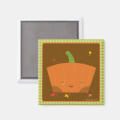 Herfst Pumpkin Magneet (Voorkant / Achterkant)