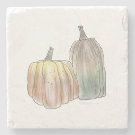 Herfst Pumpkin Marble Trivet Stenen Onderzetter