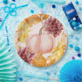  Herfst Pumpkin Papieren Bordje (Feest)