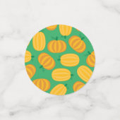 Herfst Pumpkin Patch 1e verjaardag Confetti (Kleine voorkant)