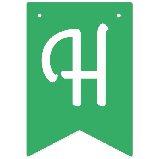 Herfst Pumpkin Patch 1e verjaardag Vlaggetjes (Tweede vlag)