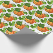 Herfst Pumpkin Patch Cadeaupapier (Hoek)