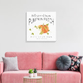HERFST PUMPKIN PATCH CANVAS AFDRUK (Insitu (Woonkamer))
