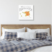 HERFST PUMPKIN PATCH CANVAS AFDRUK (Insitu (Slaapkamer))