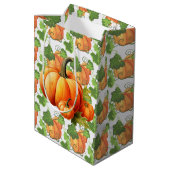 Herfst Pumpkin Patch Medium Cadeauzakje (Achterkant Gekanteld)