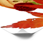 Herfst Pumpkin Patch Sign Farmhouse Organic Harves Perfect Poster (Hoek)