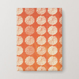 Herfst Pumpkin Pattern Button