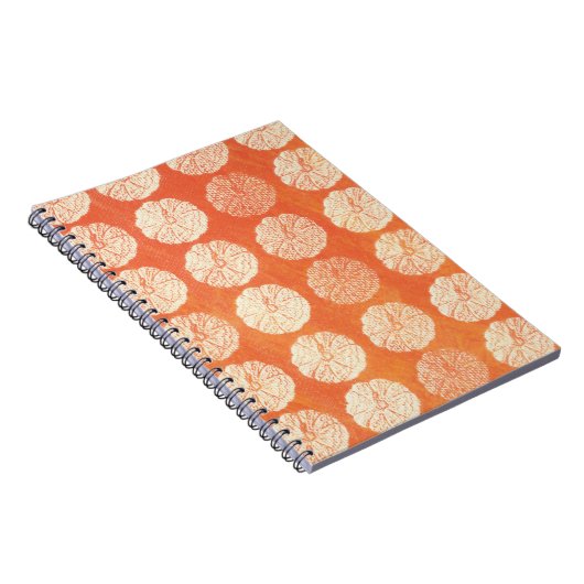 Herfst Pumpkin Pattern Notitieboek (Rechterzijde)