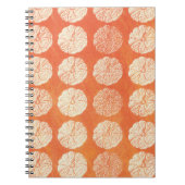 Herfst Pumpkin Pattern Notitieboek (Voorkant)