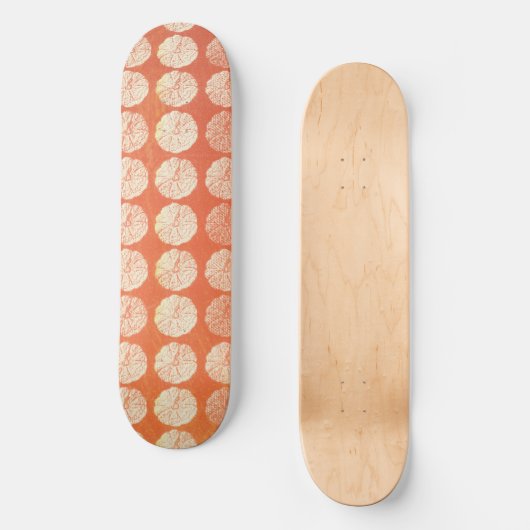 Herfst Pumpkin Pattern Persoonlijk Skateboard (Voorkant)