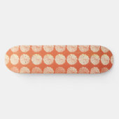 Herfst Pumpkin Pattern Persoonlijk Skateboard (Horizontaal)