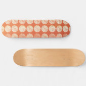 Herfst Pumpkin Pattern Persoonlijk Skateboard (Horizontaal)