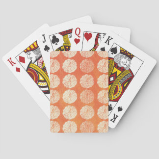 Herfst Pumpkin Pattern Pokerkaarten