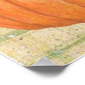 Herfst Pumpkin Poster (Hoek)