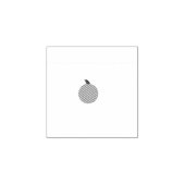 Herfst Pumpkin Rubberstempel (Afrduk)