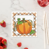 Herfst Pumpkin seizoensgebonden papierluiers Servetten (Insitu)